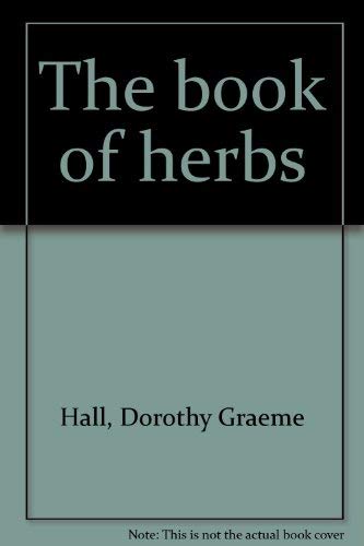 Stock image for The book of herbs for sale by Michigander Books