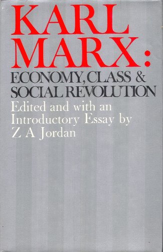 9780684139463: Karl Marx: Economy, class and social revolution