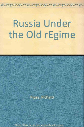 Stock image for Russia Under the Old Regime (History of Civilization) for sale by gigabooks