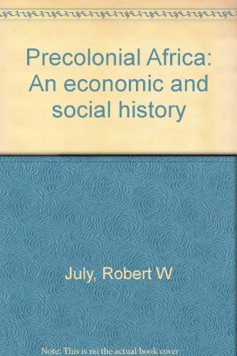 9780684143187: Precolonial Africa: An economic and social history