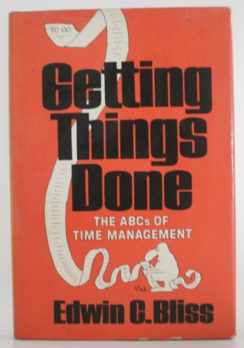 Imagen de archivo de Getting Things Done--The ABC's of Time Management a la venta por Reliant Bookstore