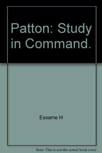 Stock image for Patton: Study in Command. for sale by SecondSale