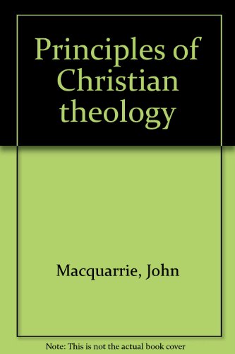 9780684147765: Principles of Christian theology