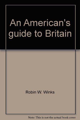 Stock image for An American's guide to Britain for sale by Redux Books