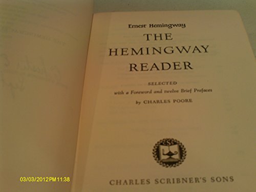 Stock image for The Hemingway Reader for sale by ThriftBooks-Dallas