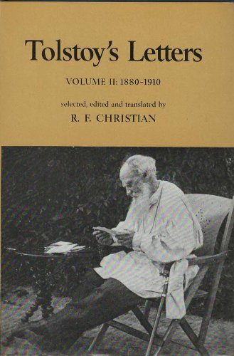 Stock image for Tolstoy's Letters Volume II: 1880-1910 for sale by Strand Book Store, ABAA