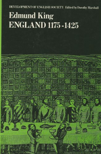 Beispielbild fr England, 1175-1425: Development of English Society zum Verkauf von Wonder Book