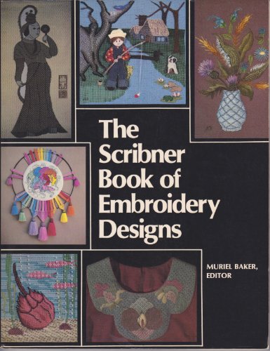 Imagen de archivo de The Scribner Book of Embroidery Designs a la venta por Wonder Book