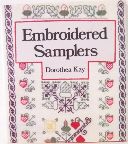 Stock image for Embroidered samplers for sale by roschobell