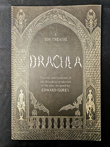 Stock image for Dracula: A Toy Theatre : The Sets and Costumes of the Broadway Production of the Play for sale by Sunshine State Books