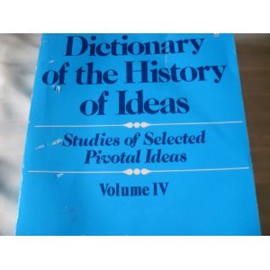 Imagen de archivo de Dictionary of the History of Ideas Volume 2 a la venta por Wonder Book