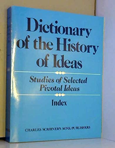 9780684164267: Dictionary of the History of Ideas: 005