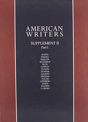 9780684164823: American Writers Supplement II