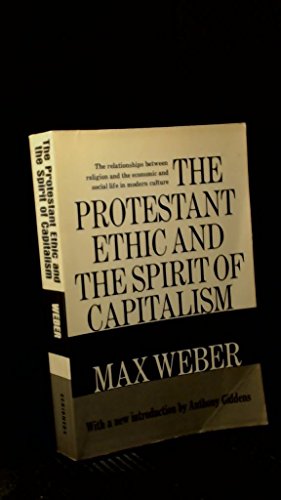 Beispielbild fr The Protestant Ethic and the Spirit of Capitalism zum Verkauf von Better World Books