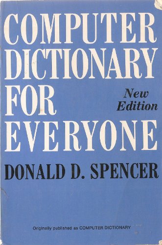 Imagen de archivo de Computer Dictionary for Everyone a la venta por George Cross Books