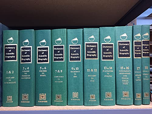 9780684169620: Dictionary of Scientific Biography (8 Vol. Set)