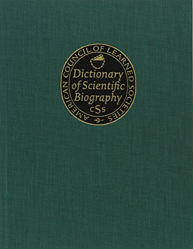 Imagen de archivo de Dictionary of Scientific Biography a la venta por Better World Books: West