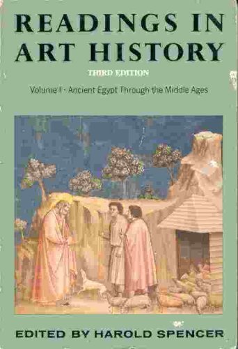 Imagen de archivo de Readings in Art History: Volume l - Ancient Egypt Through the Middle Ages a la venta por J. HOOD, BOOKSELLERS,    ABAA/ILAB