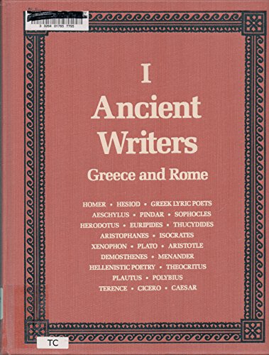 9780684178141: Ancient Writers Volume 1