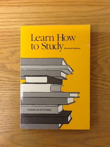 9780684178813: Learn How to Study: A Programmed Introduction to Better Study Techniques