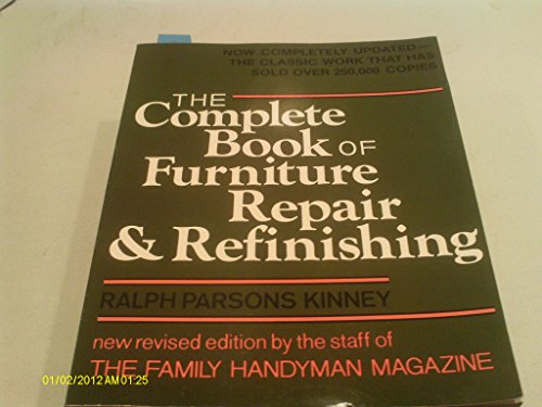 9780684180298: Complete Book of Furniture Repair and Refinishing Revised Edition