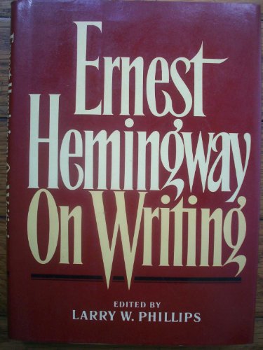 Imagen de archivo de ERNEST HEMINGWAY ON WRITING a la venta por HPB-Red