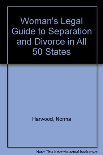 9780684181363: Woman's Legal Guide to Separation and Divorce in All 50 States