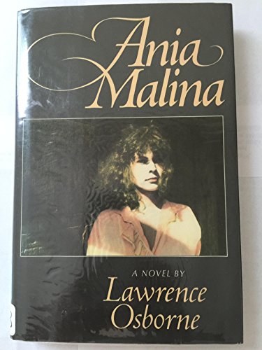 9780684187907: Ania Malina: A Novel