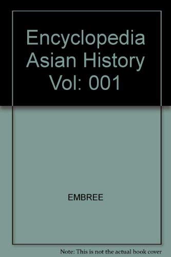 9780684188980: Encyclopedia Asian History Vol: 001
