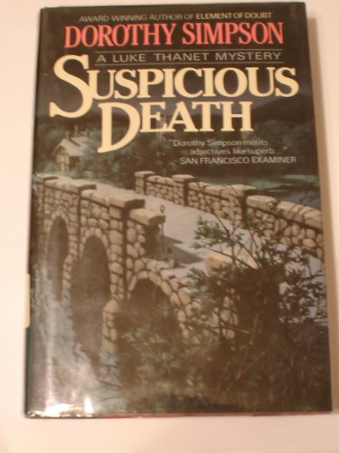 Beispielbild fr Suspicious Death : A Luke Thanet Mystery zum Verkauf von Better World Books