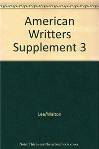 9780684193564: American Writters Supplement 3
