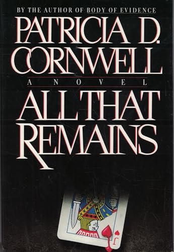 9780684193953: All That Remains: Scarpetta 3