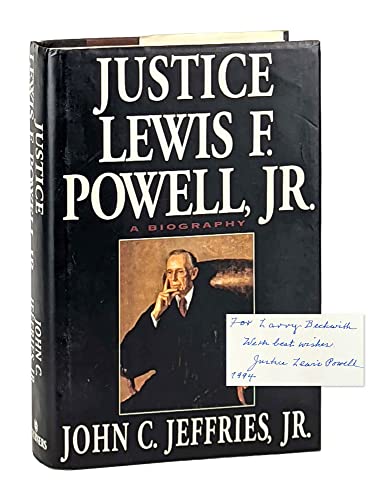 Beispielbild fr Justice Lewis F. Powell, Jr. zum Verkauf von Half Price Books Inc.