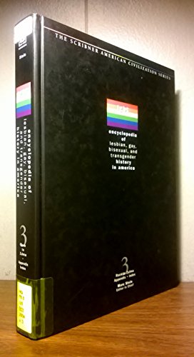 Stock image for Encyclopedia of Lesbian, Gay, Bisexual, and Transgender History in America for sale by ThriftBooks-Atlanta