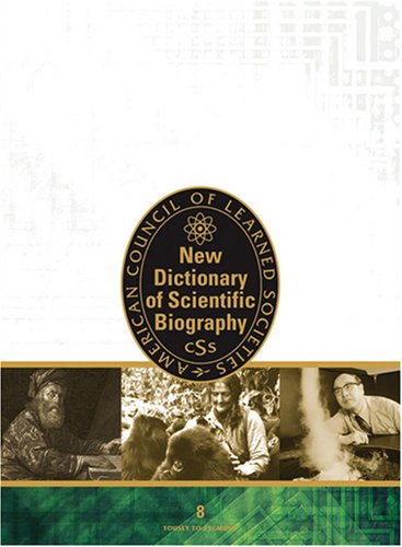 9780684313207: New Dictionary of Scientific Biography: 8 Volume set
