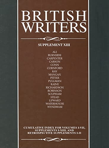 Stock image for British Writers, Supplement XIII: 13 for sale by AwesomeBooks