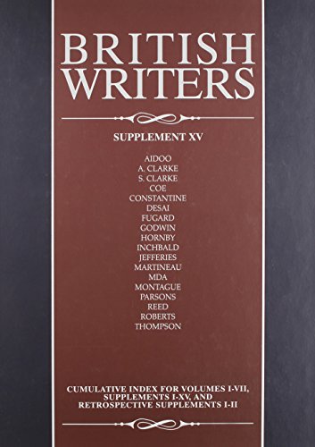 9780684315553: British Writers, Supplement XV