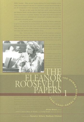 Stock image for The Eleanor Roosevelt Papers: The Human Rights Years, 1945-1948 for sale by The Book Spot