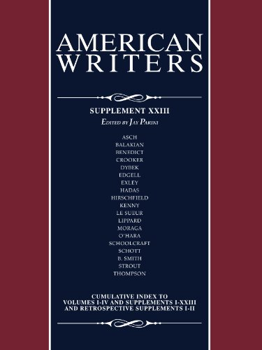 Beispielbild fr American Writers, Supplement XXVII : A Collection of Critical Literary and Biographical Articles That Cover Hundreds of Notable Authors from the 17th Century to the Present Day zum Verkauf von Better World Books