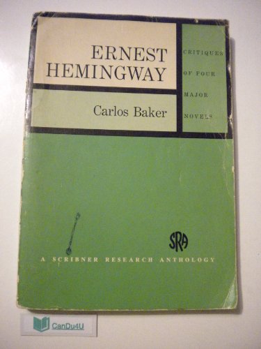 Beispielbild fr Ernest Hemingway: Critiques of Four Major Novels zum Verkauf von Better World Books