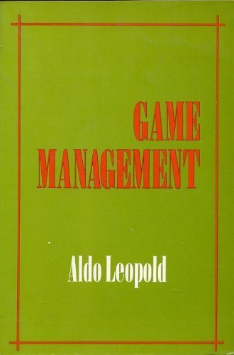 Beispielbild fr Game management zum Verkauf von Better World Books