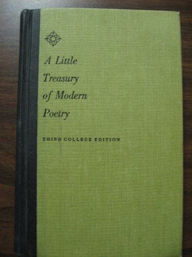 Stock image for Little Treasury of Modern Poetry: English and American. Third Ed. for sale by de Wit Books