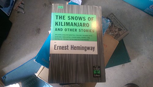 Imagen de archivo de The Snows of Kilimanjaro and Other Stories (Modern Classics) a la venta por HPB-Diamond