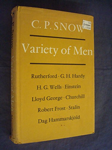 Beispielbild fr Variety of Men zum Verkauf von Better World Books