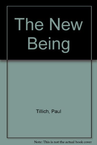 Stock image for The New Being for sale by Better World Books