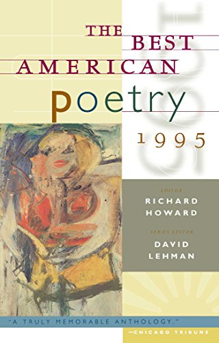 Imagen de archivo de The Best American Poetry 1995 a la venta por Better World Books: West