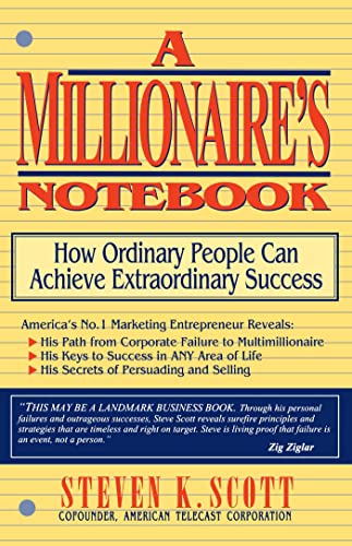 Beispielbild fr Millionaire's Notebook : How Ordinary People Can Achieve Extraordinary Success zum Verkauf von Better World Books