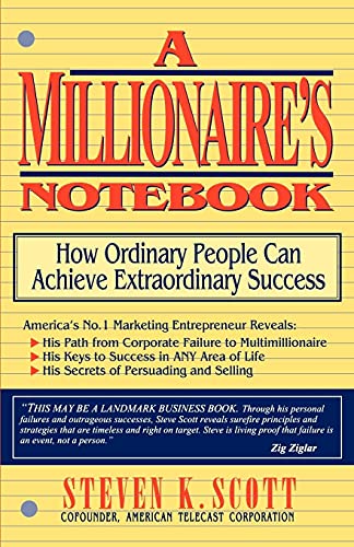 9780684803036: Millionaire's Notebook: How Ordinary People Can Achieve Extraordinary Success