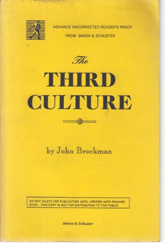 Beispielbild fr The Third Culture: Beyond the Scientific Revolution zum Verkauf von SecondSale