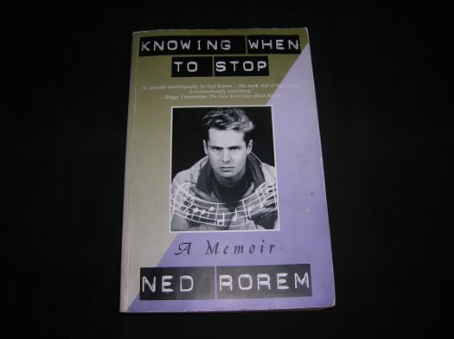9780684804408: Knowing When to Stop: A Memoir